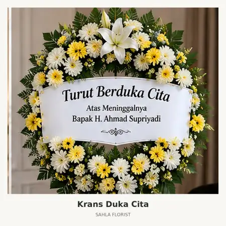 Krans Bunga Duka Bengkulu